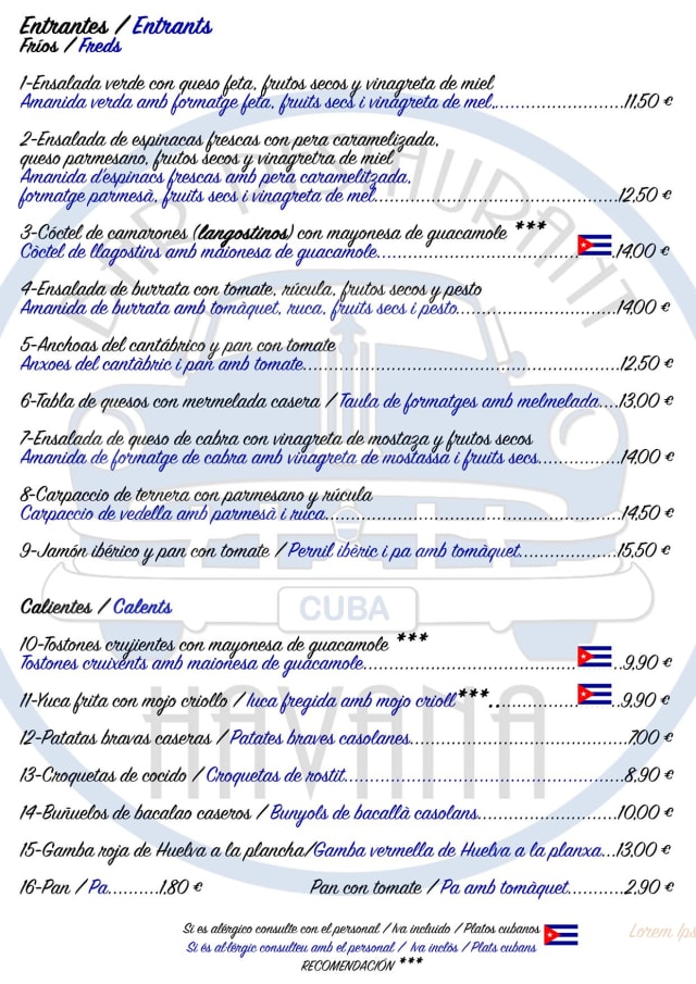 PDF Menu page 2