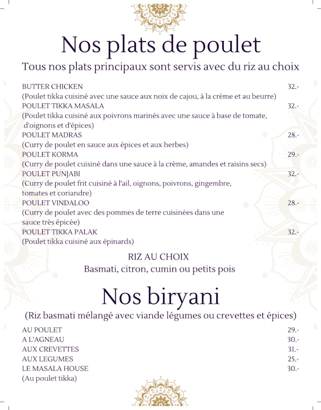 PDF Menu page 2