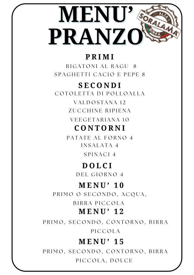 PDF Menu page 2