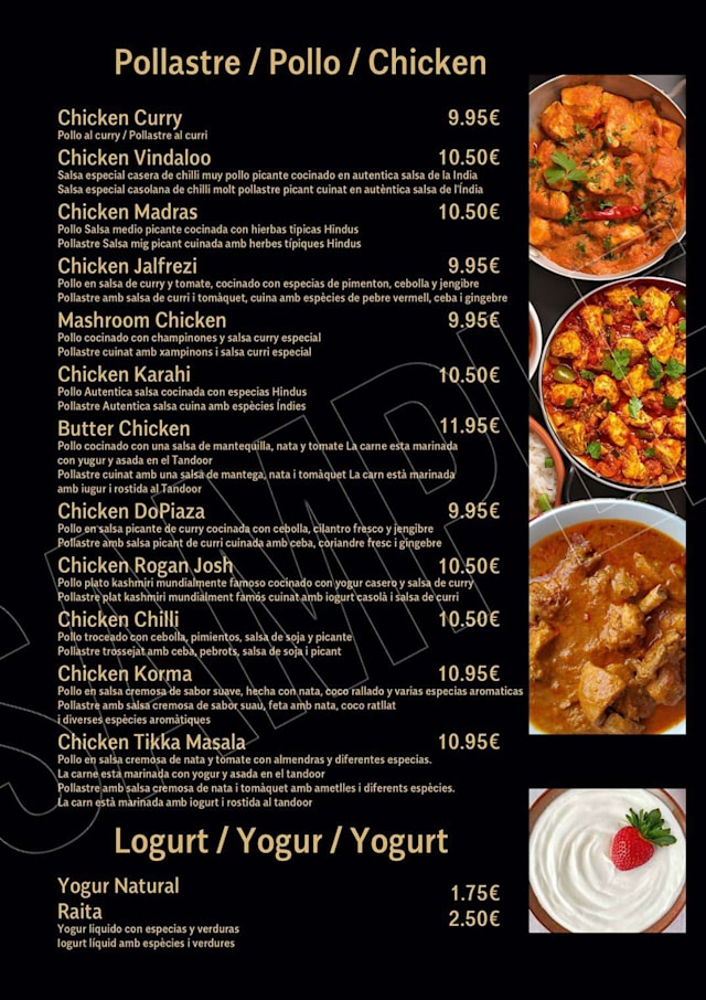 PDF Menu page 2