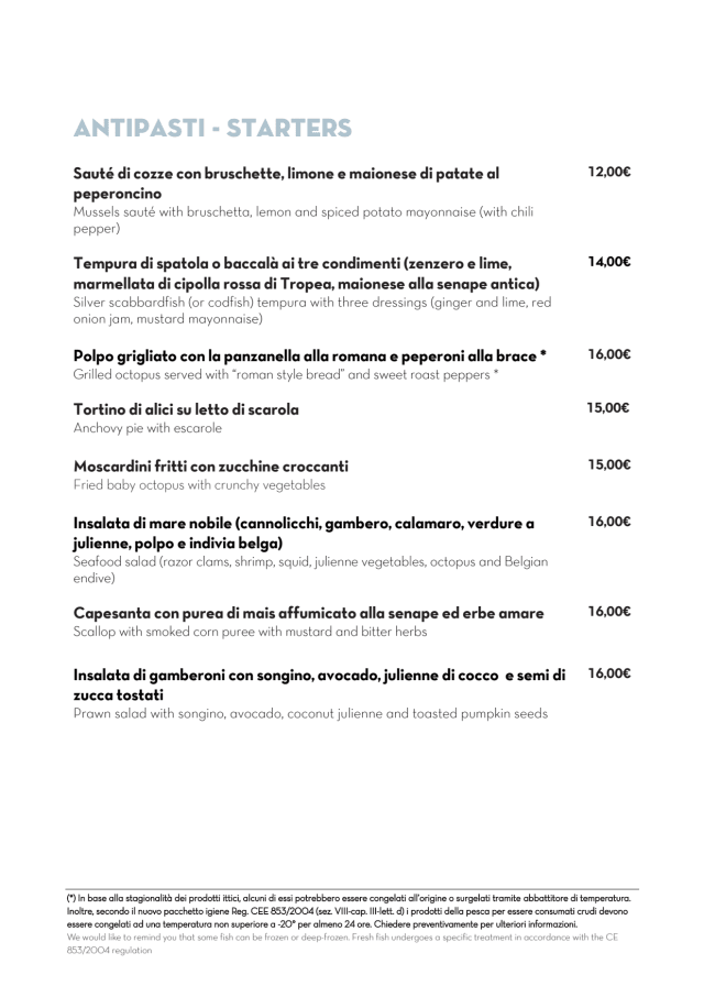 PDF Menu page 2