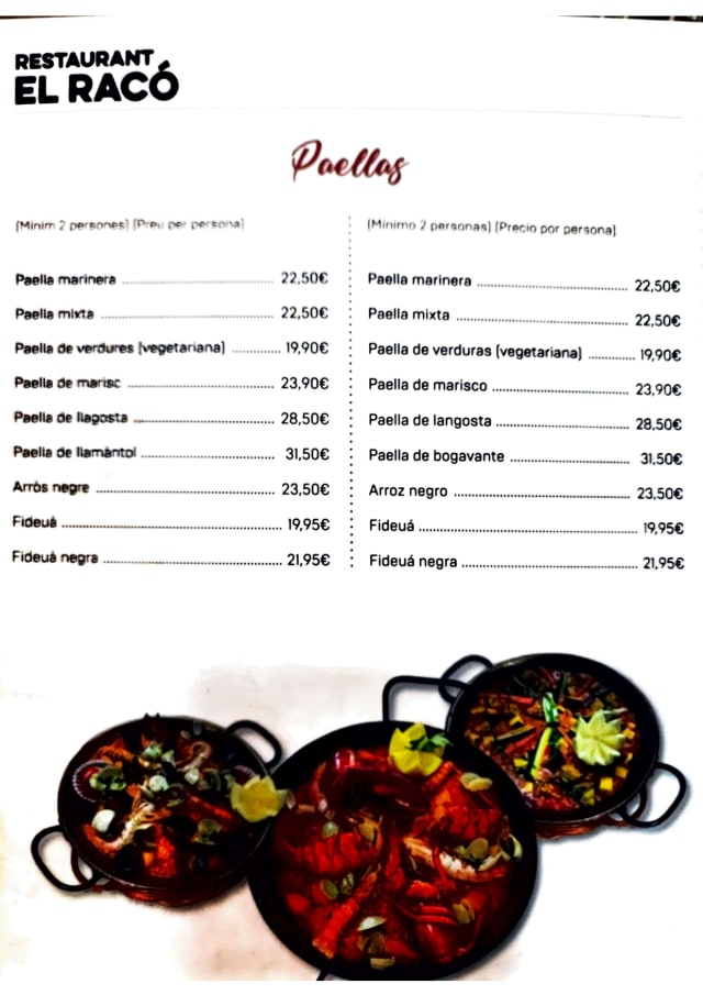 PDF Menu page 2