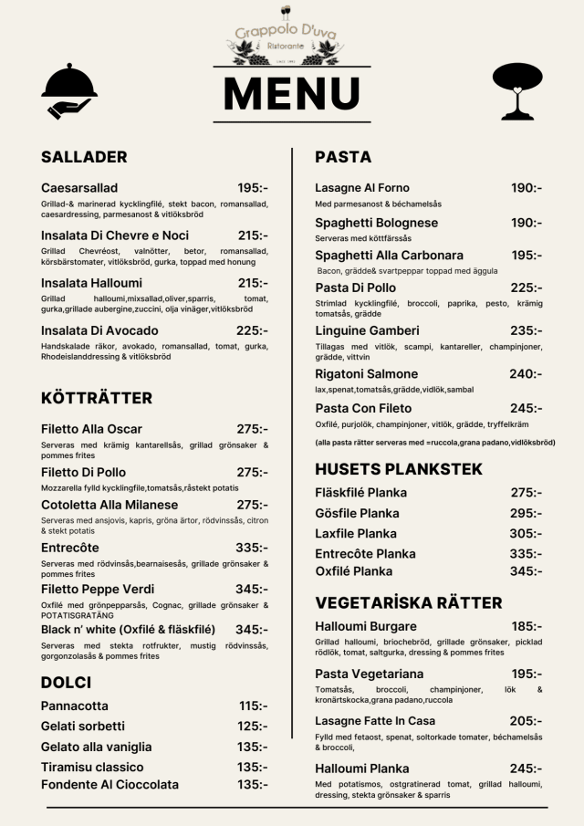 PDF Menu page 2