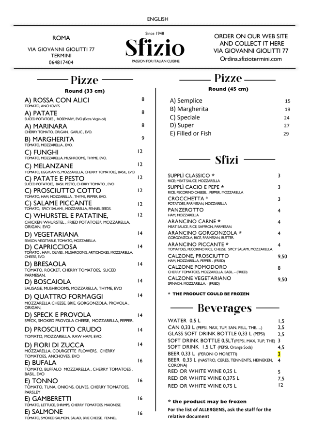PDF Menu page 2