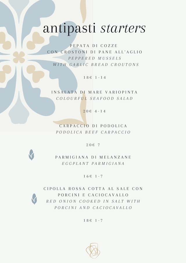 PDF Menu page 2