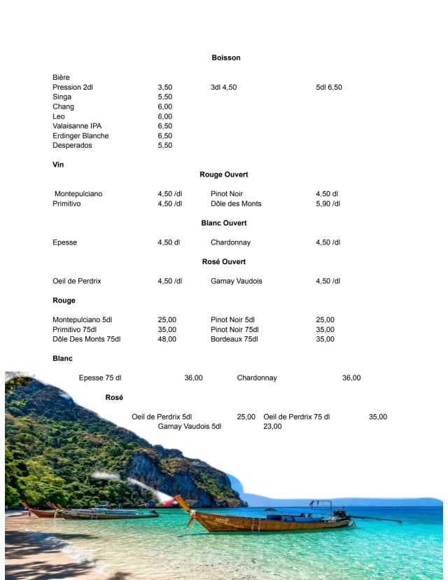 PDF Menu page 2