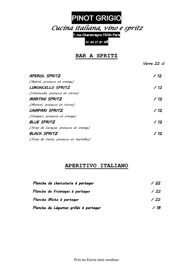 PDF Menu page 2