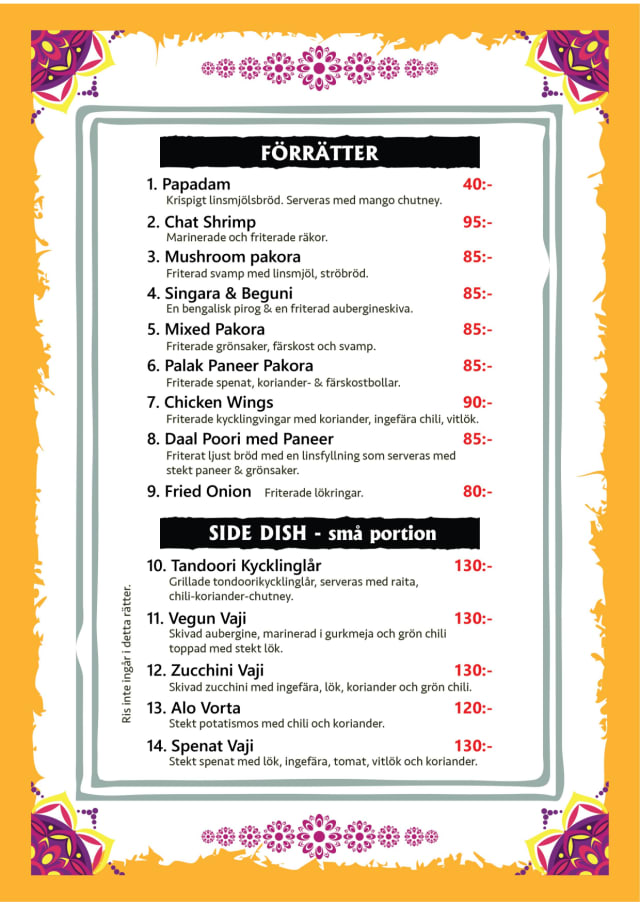 PDF Menu page 2