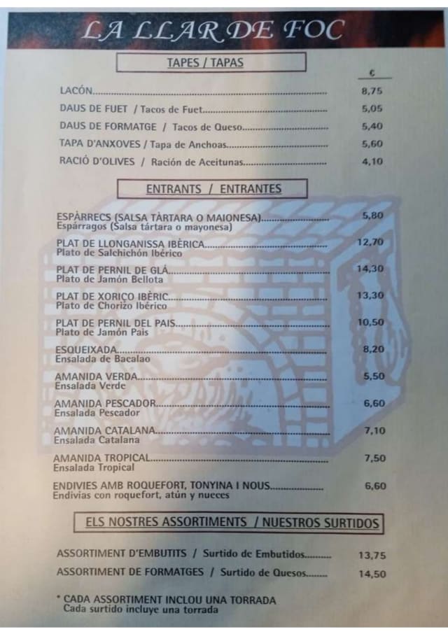 PDF Menu page 2