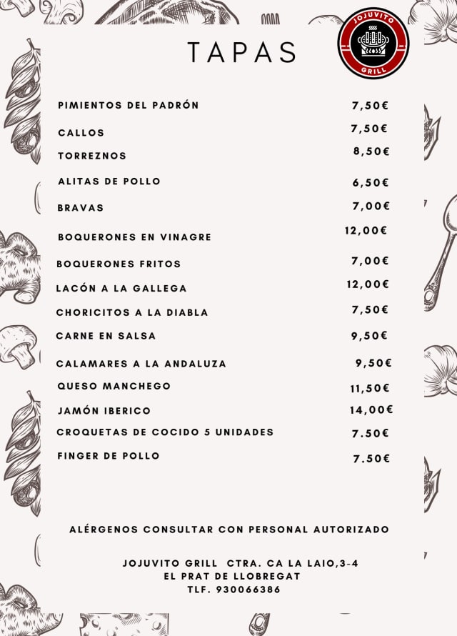 PDF Menu page 2