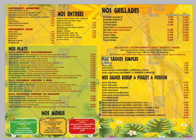 PDF Menu page 2