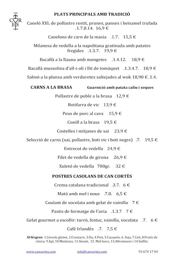 PDF Menu page 2