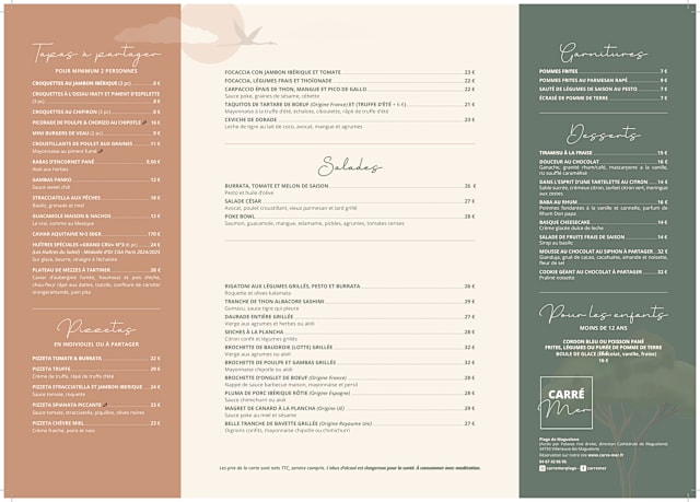 PDF Menu page 2