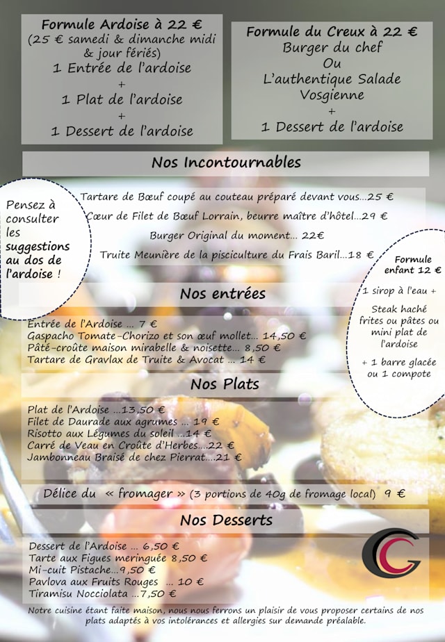 PDF Menu page 2