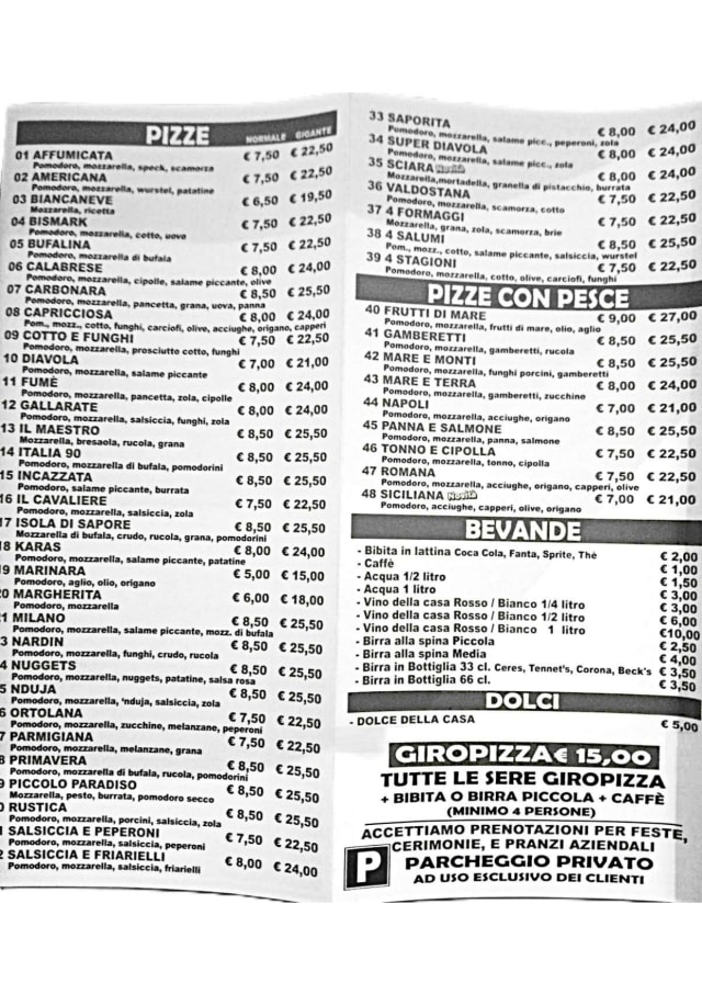 PDF Menu page 2