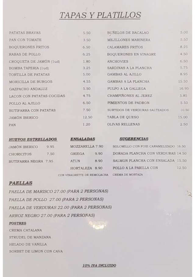 PDF Menu page 2