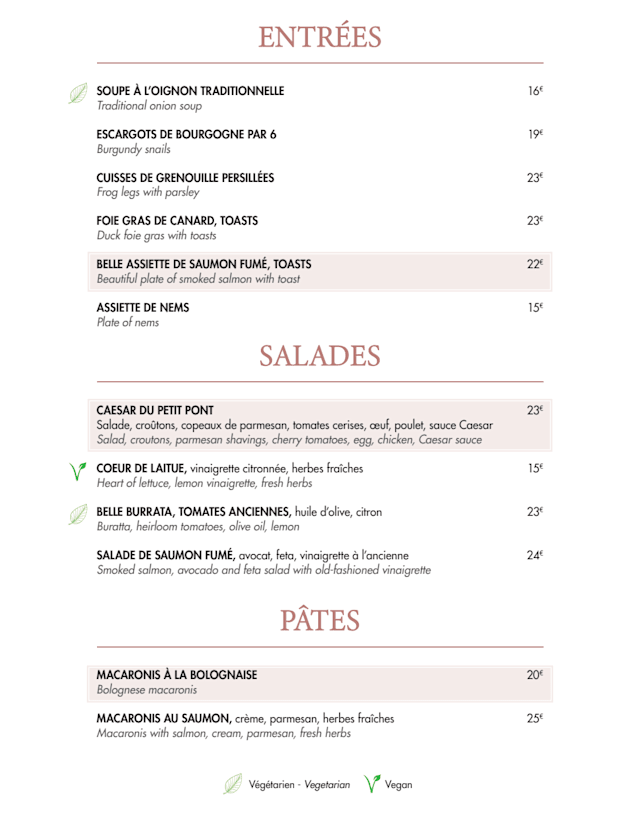 PDF Menu page 2