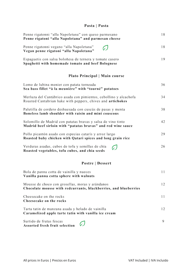 PDF Menu page 2