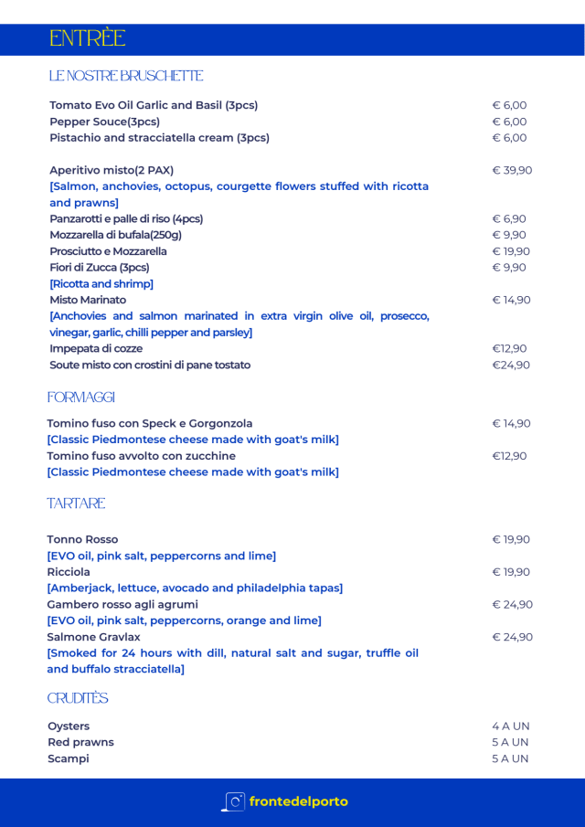 PDF Menu page 2