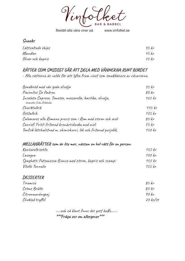 PDF Menu page 2
