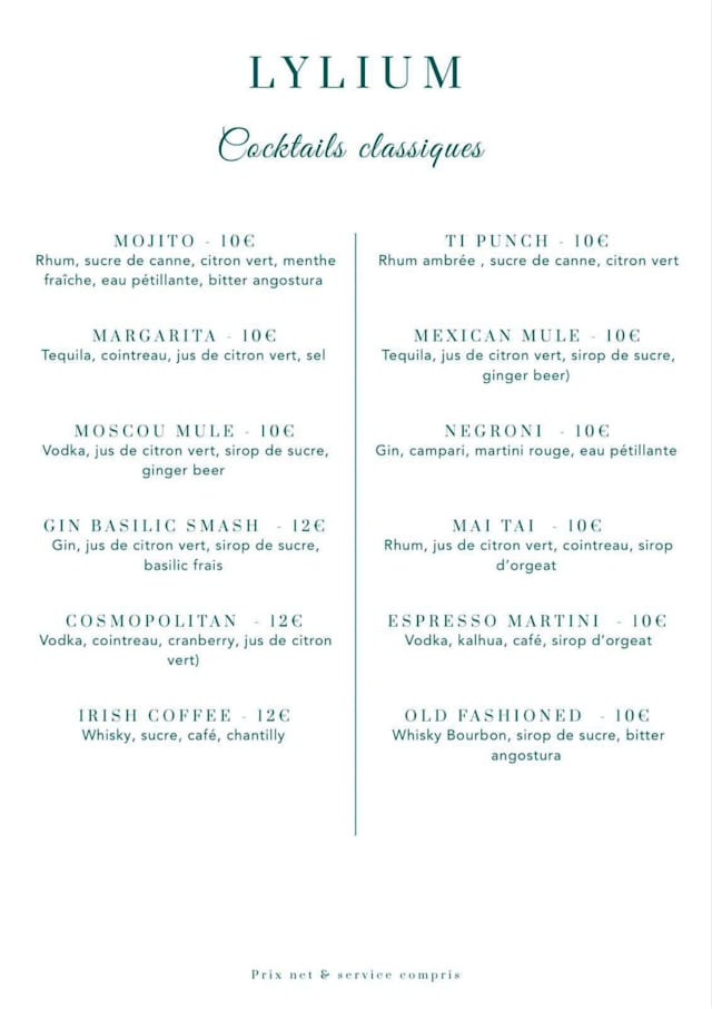 PDF Menu page 2