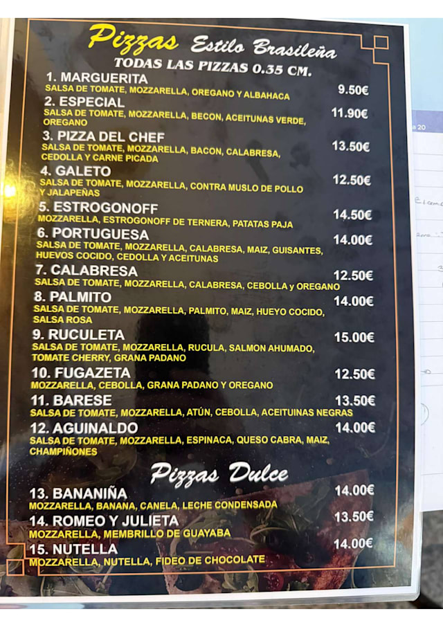 PDF Menu page 2