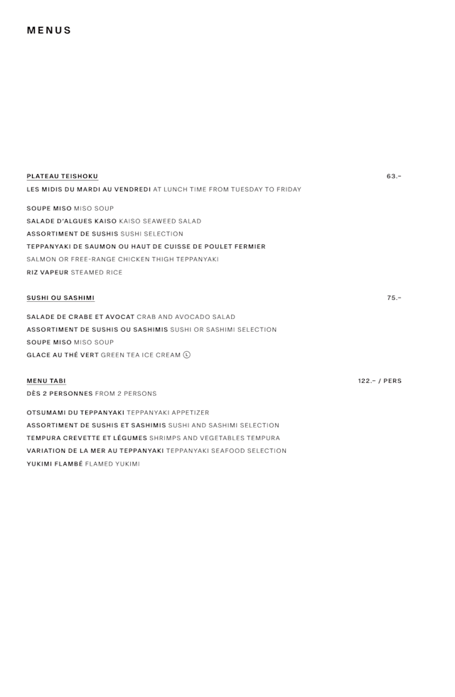 PDF Menu page 2