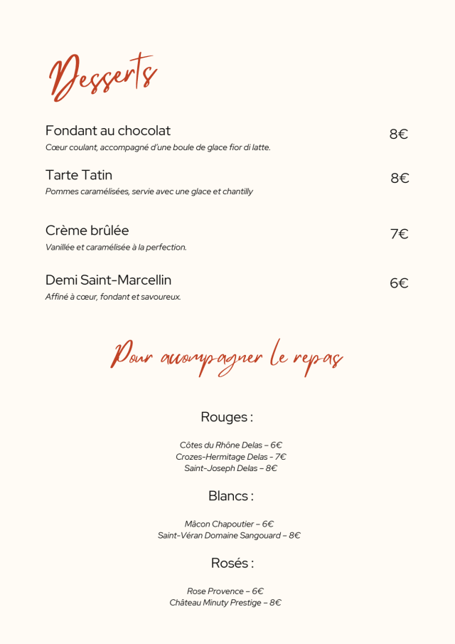 PDF Menu page 2