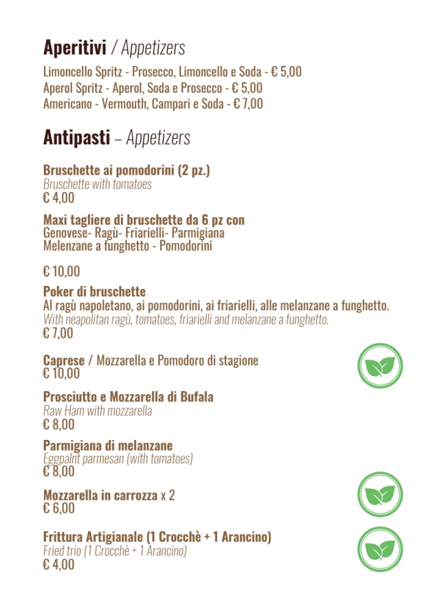 PDF Menu page 2