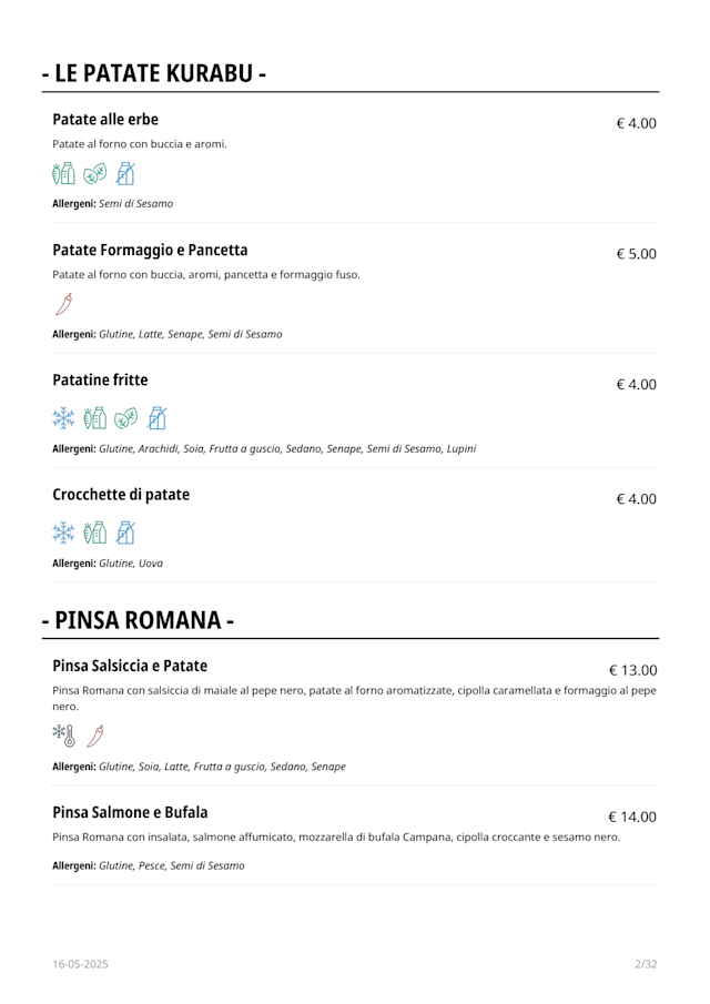 PDF Menu page 2