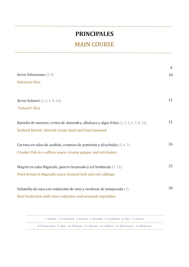 PDF Menu page 2