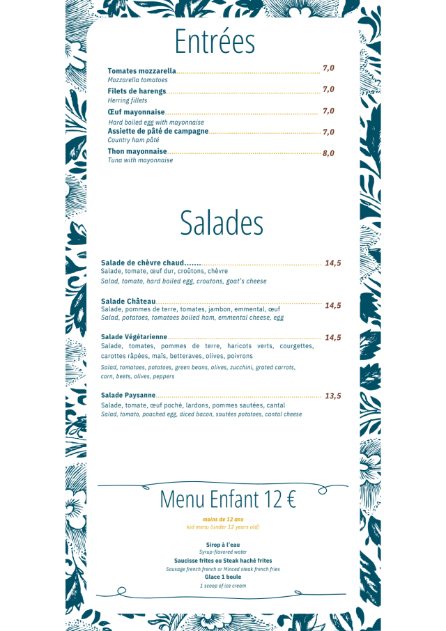 PDF Menu page 2