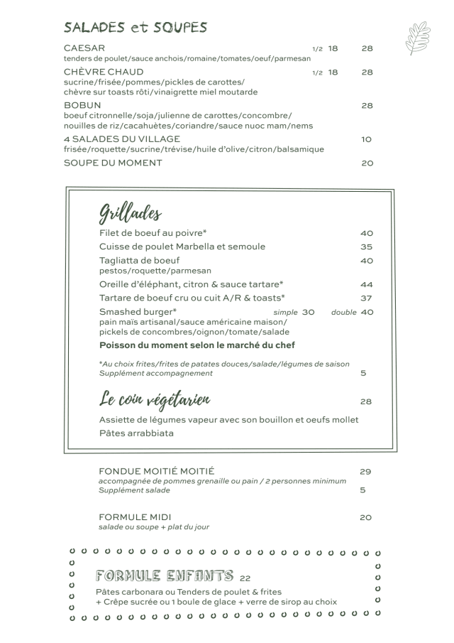 PDF Menu page 2