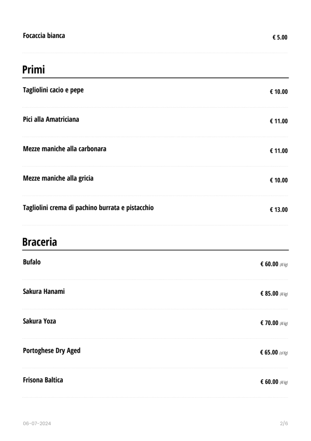 PDF Menu page 2