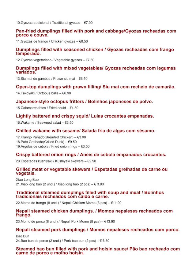 PDF Menu page 2
