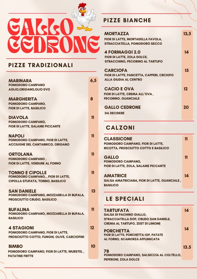 PDF Menu page 2