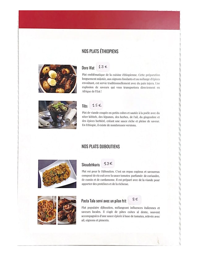 PDF Menu page 2