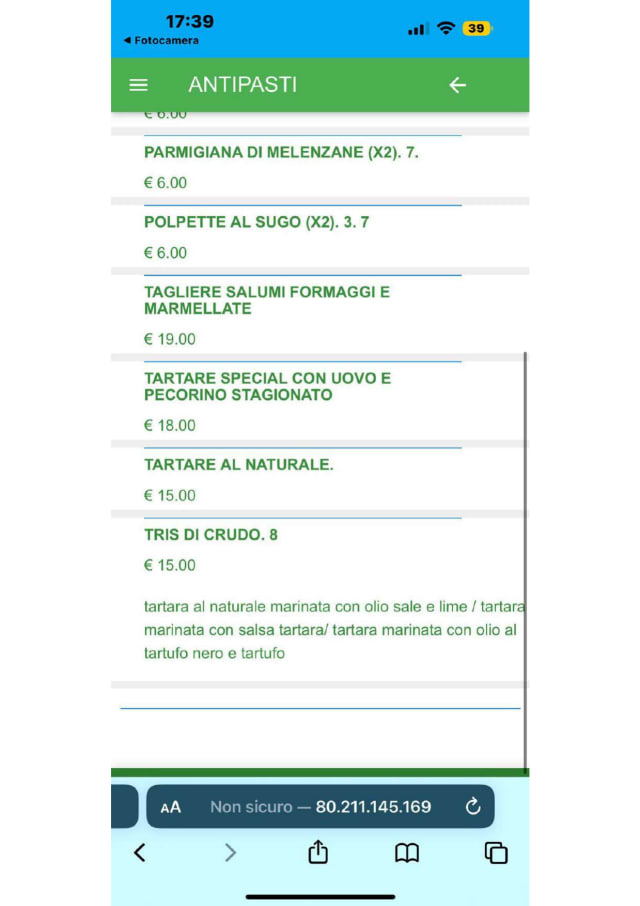 PDF Menu page 2