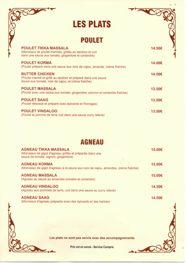 PDF Menu page 2