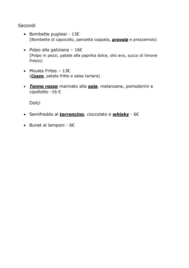 PDF Menu page 2