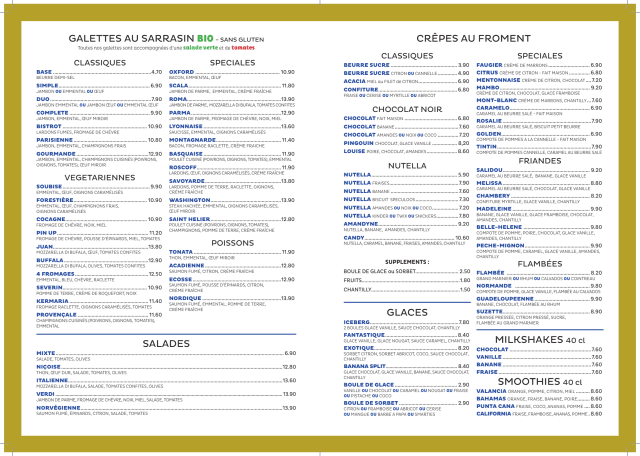 PDF Menu page 2