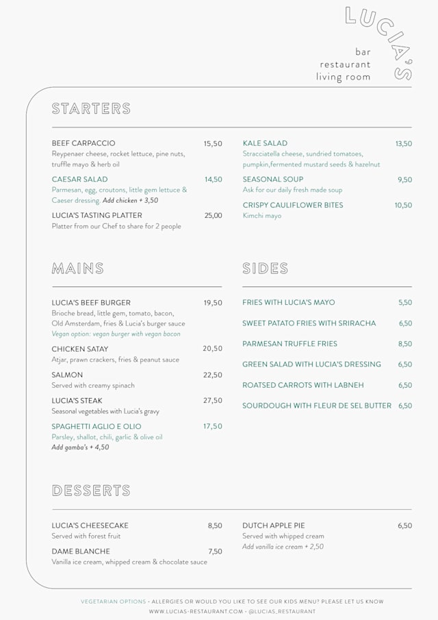 PDF Menu page 2