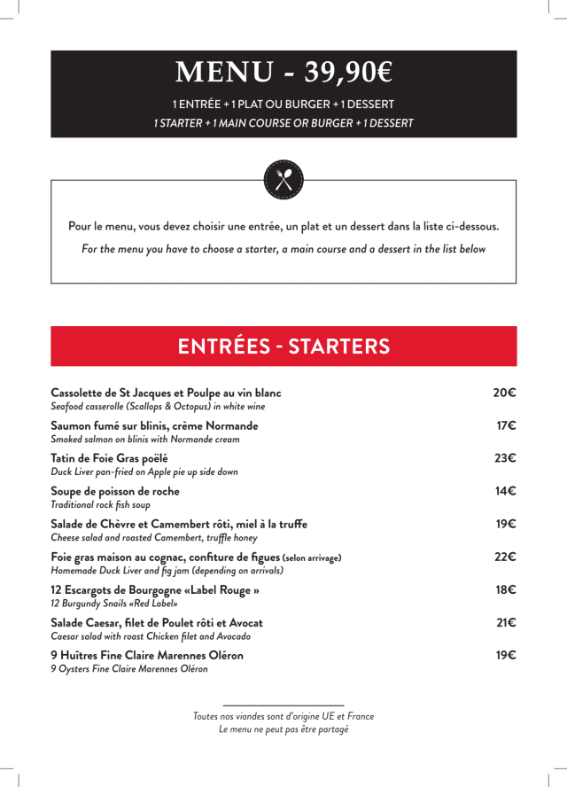 PDF Menu page 2