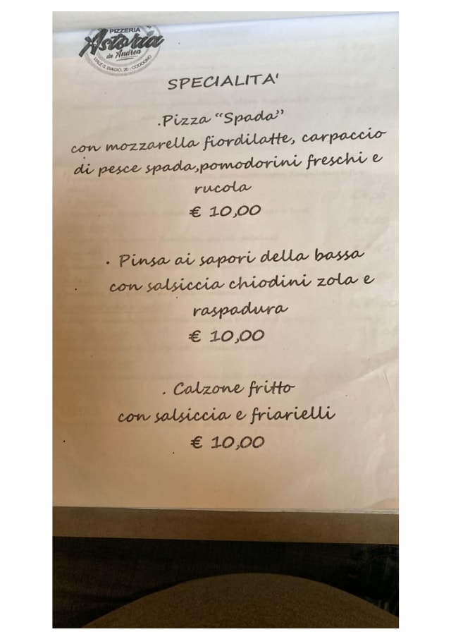 PDF Menu page 2