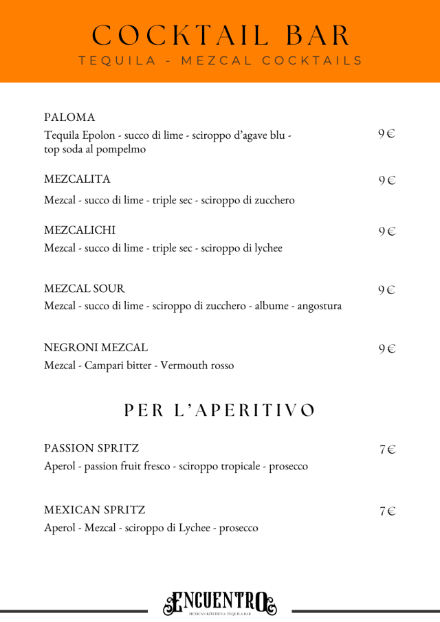 PDF Menu page 2