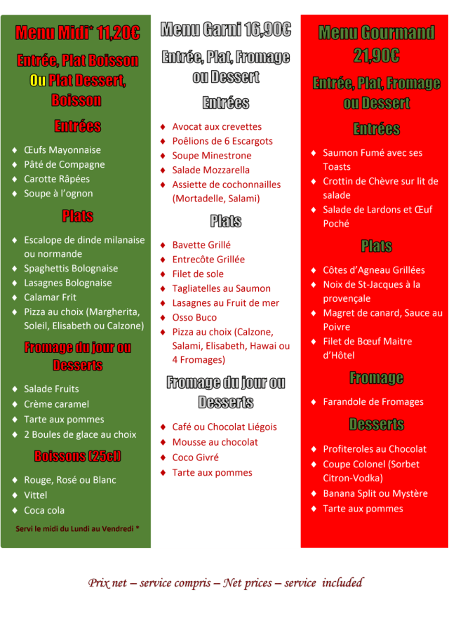 PDF Menu page 2