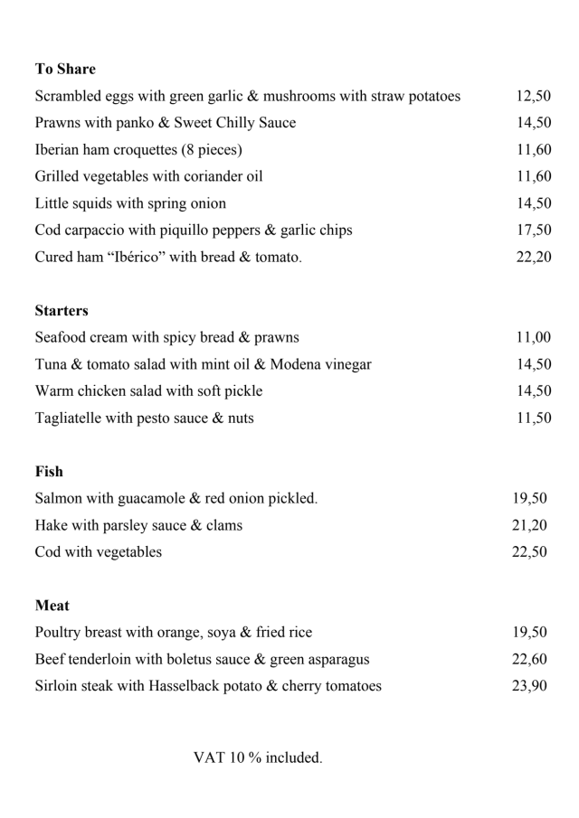 PDF Menu page 2