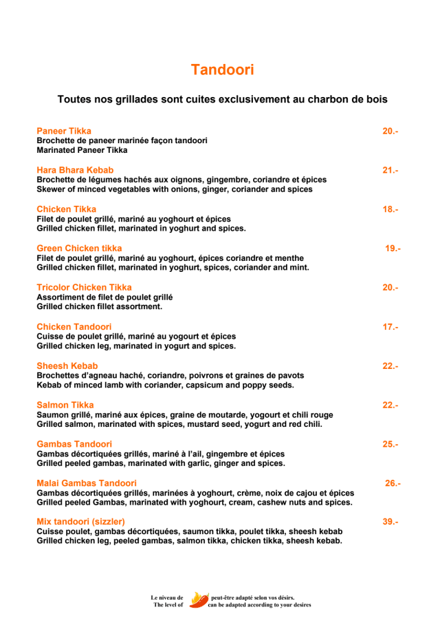 PDF Menu page 2