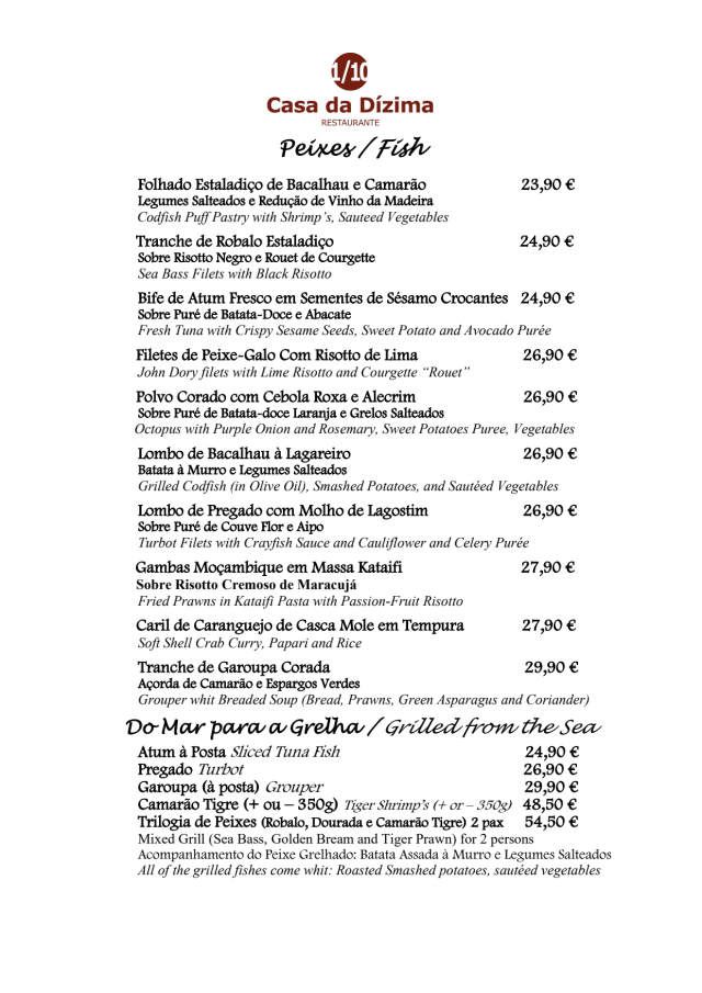 PDF Menu page 2