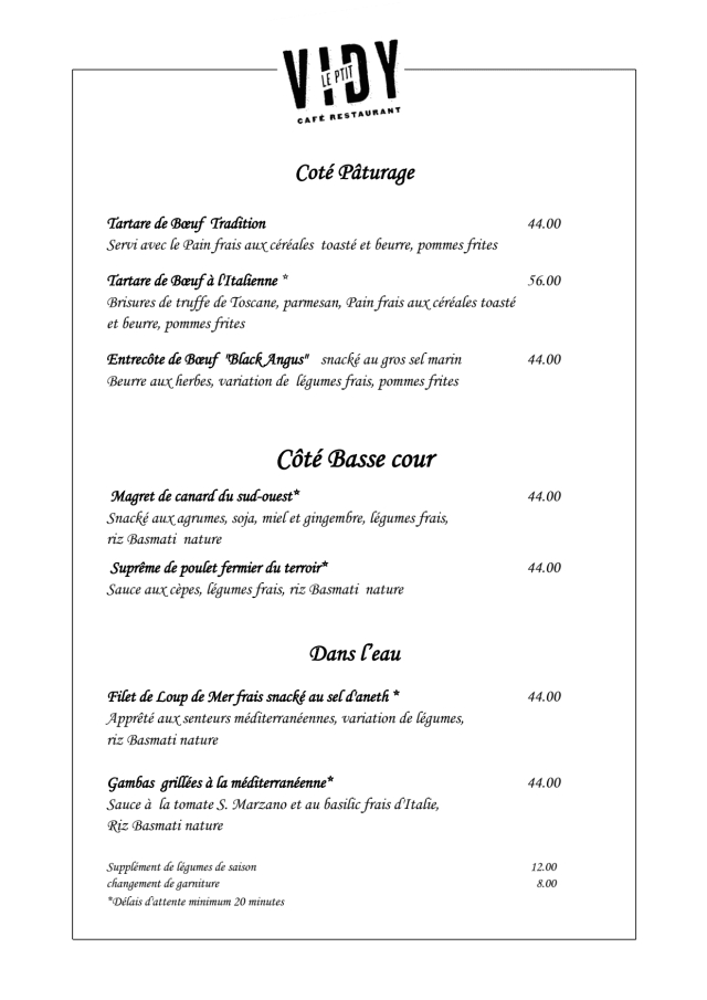 PDF Menu page 2